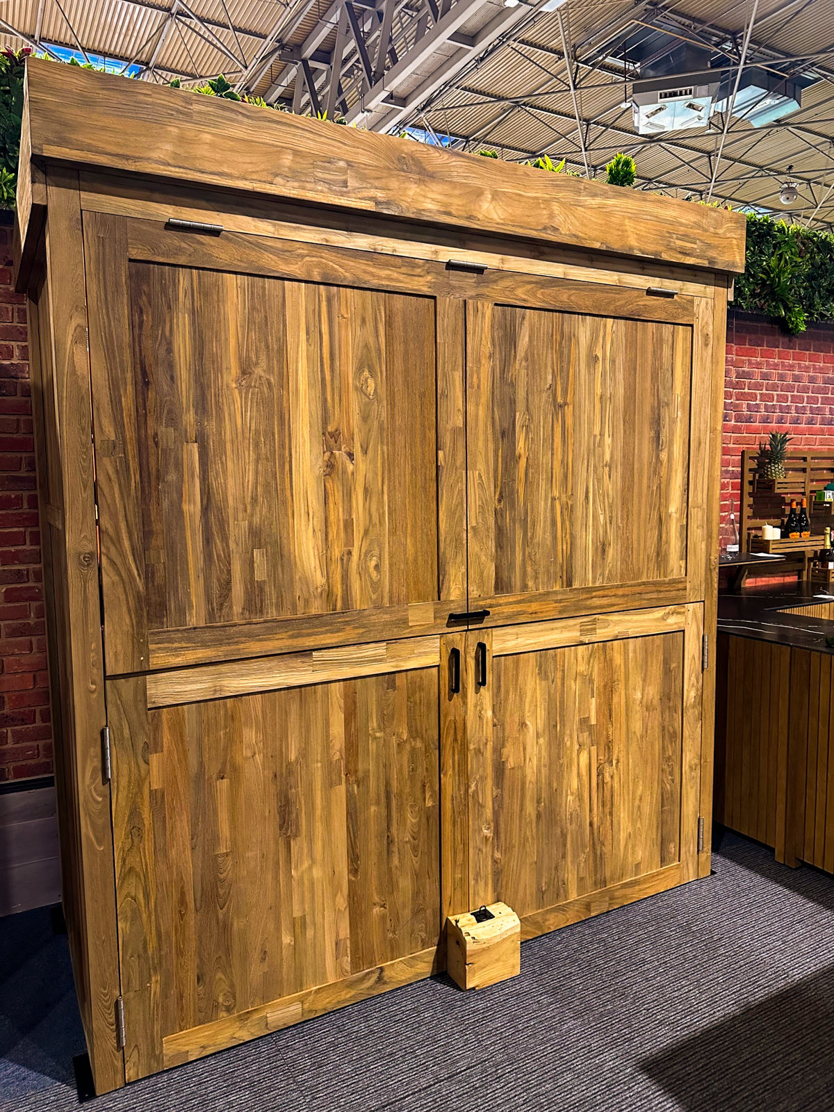 Bari Kitchen Storage Cabinet -Garden Furniture Centre-HighRange,Reclaimed Furniture,Bari,Modular Furniture,Teak,Outdoor Furniture,Outdoor Kitchens,The Bari Outdoor Kitchen Range,Outdoor Kitchen,Storage Cabinet-{collection_title}