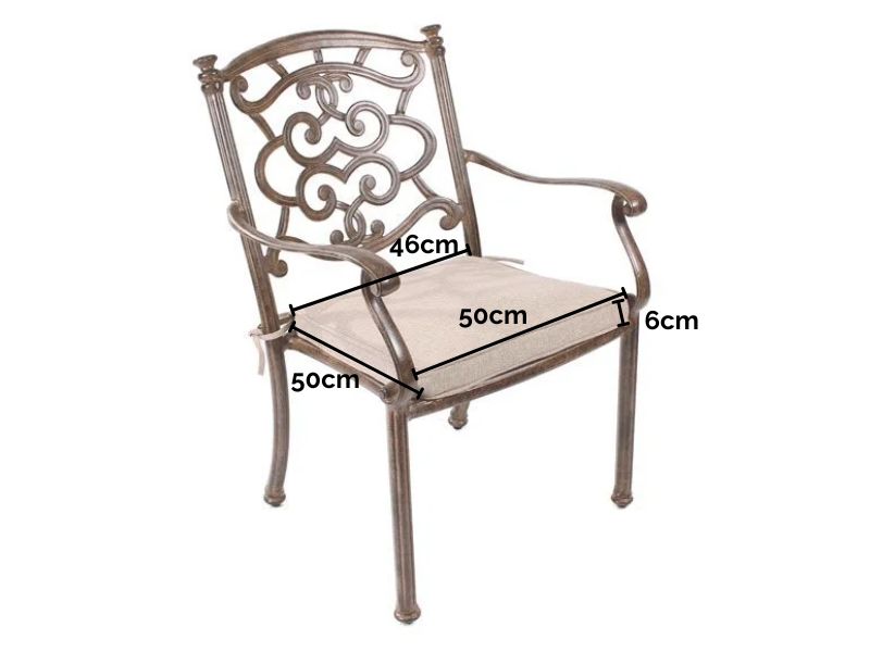 Casino Dining Chair Replacement Cushion -Garden Furniture Centre-Replacement,Outdoor Dining,48Hour Dispatch,LowRange,Under 100,Outdoor Furniture,Accessories,Outdoor Cushions,Casino & Leaf Range-{collection_title}