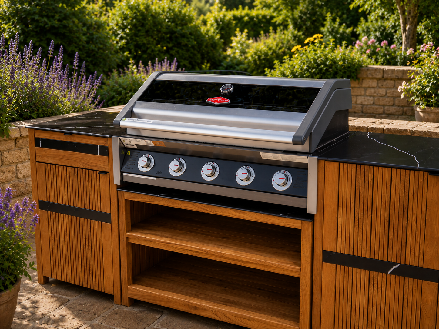 Beefeater 5 Burner Built-In BBQ 1600E