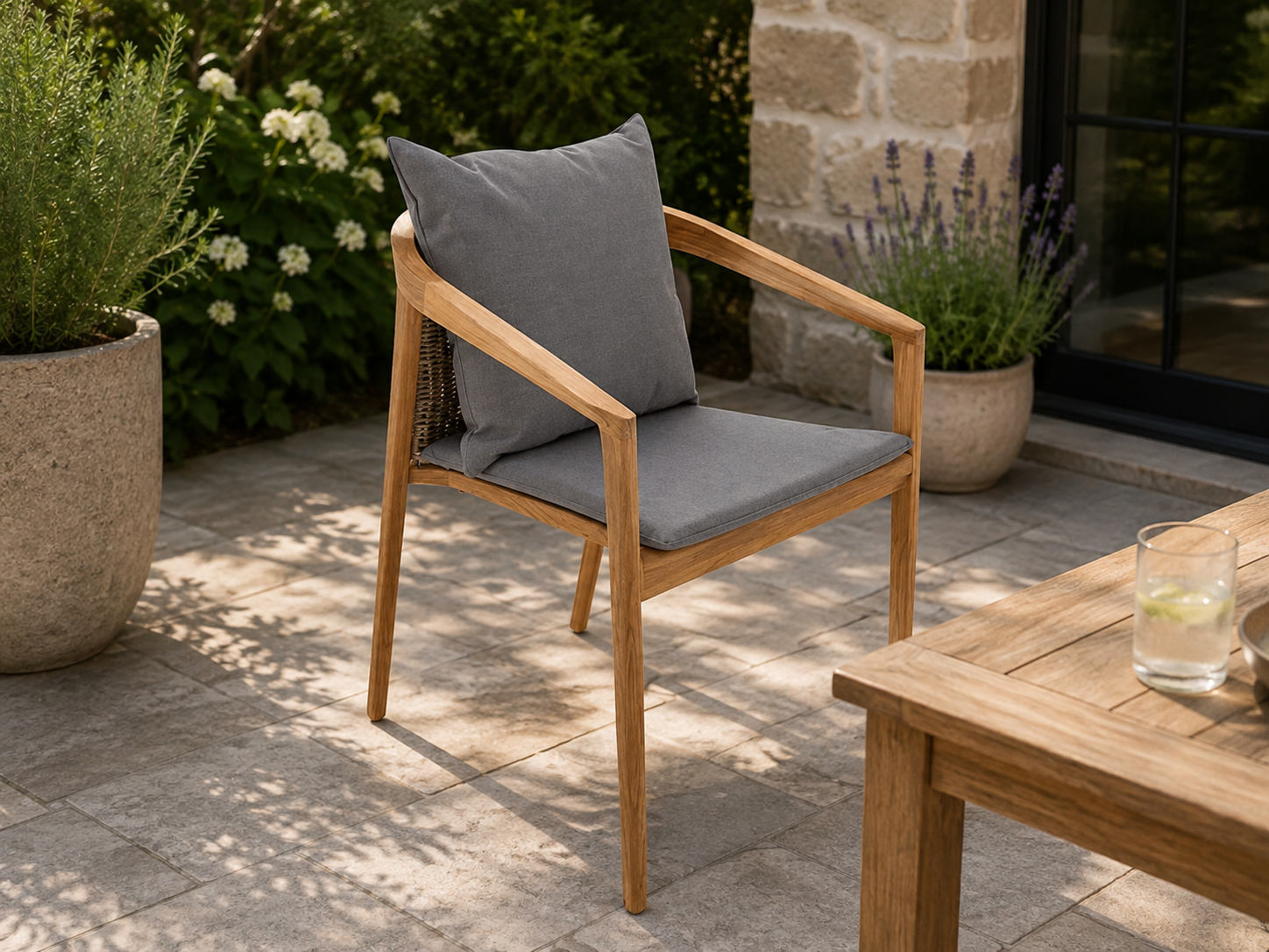 Martinique Teak Stacking Chair