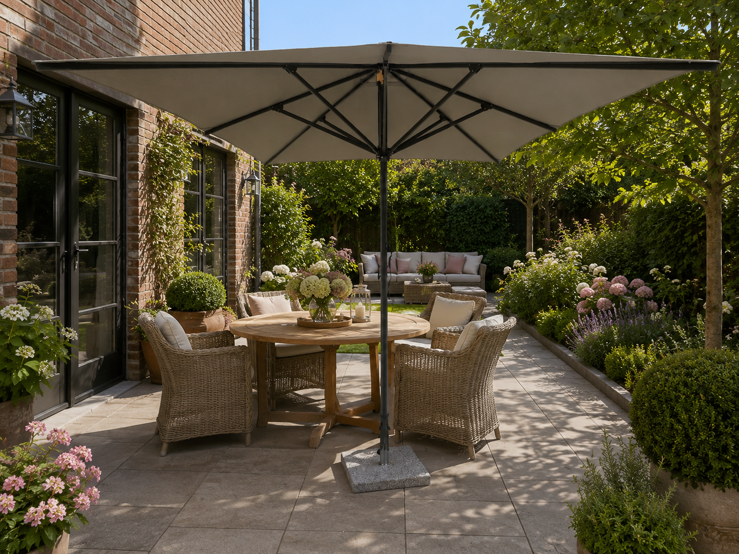 Tuscany Commercial Parasol | 2.5m Square