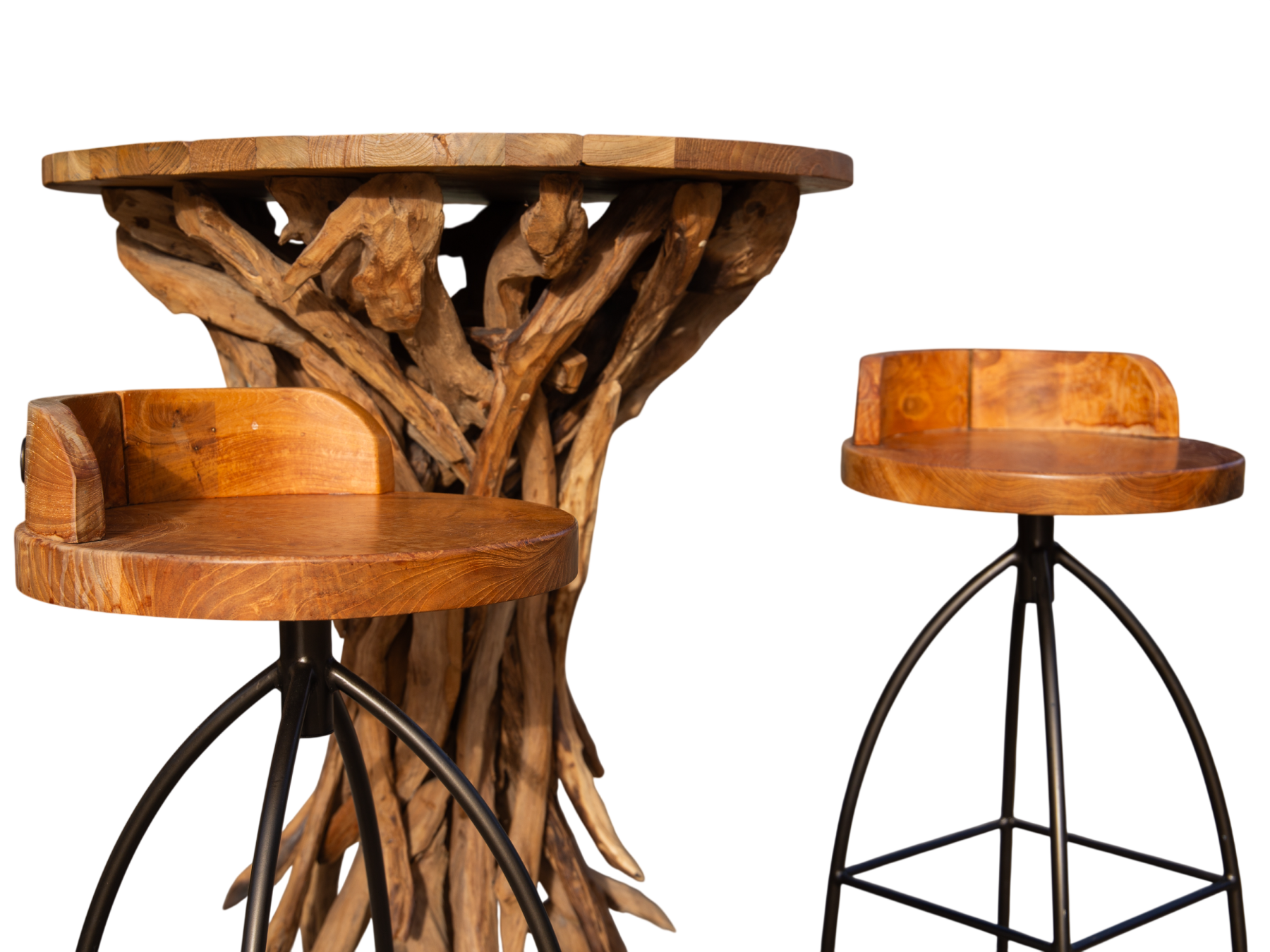 Davos Reclaimed Teak Bar Set