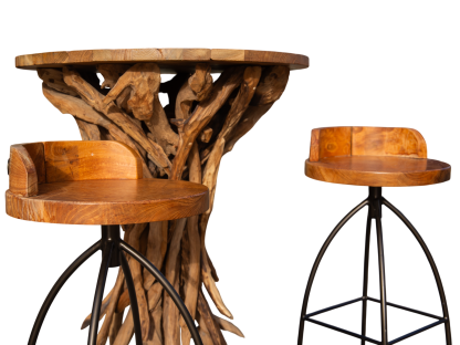 Davos Reclaimed Teak Bar Set