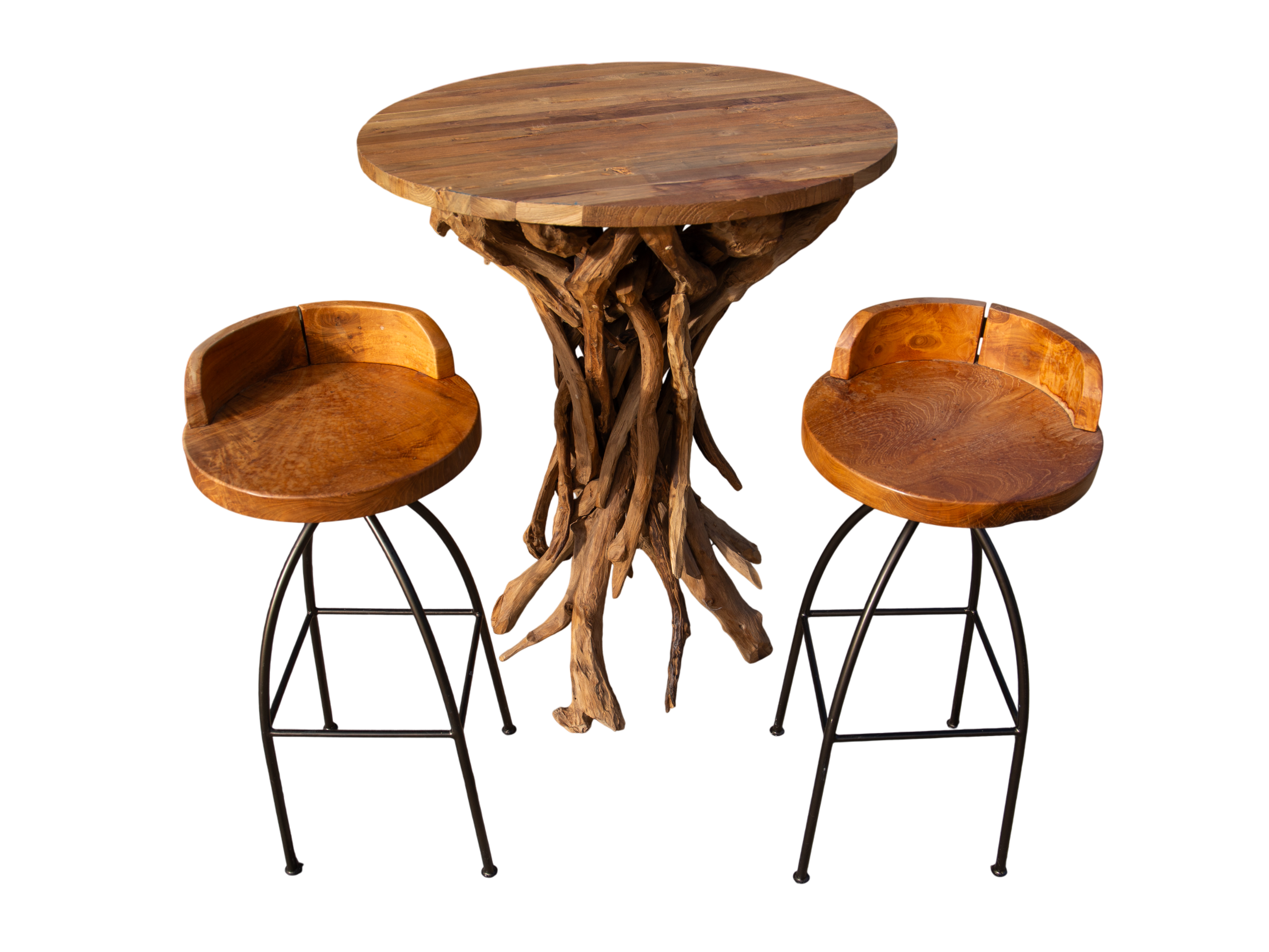 Davos Reclaimed Teak Bar Set