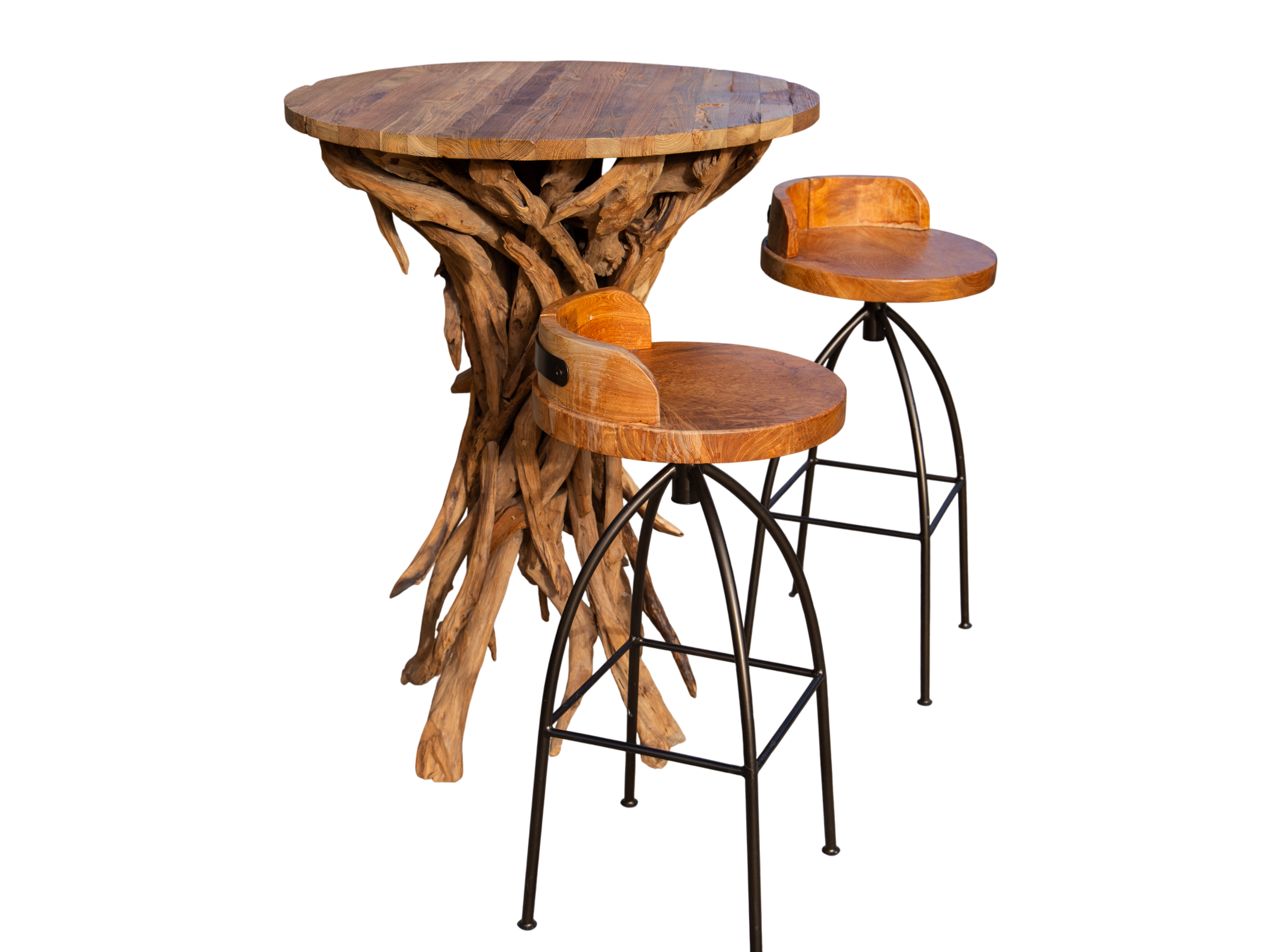 Davos Reclaimed Teak Bar Set