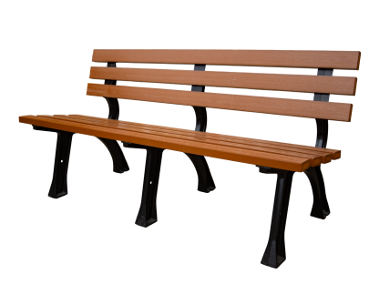 Eco Wood Effect Garden Bench | 1.5m