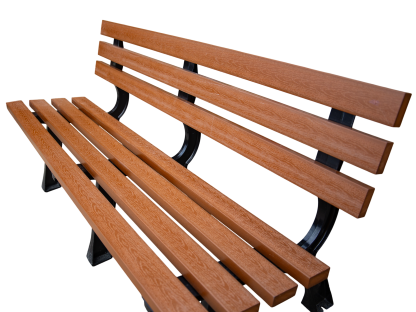 Eco Wood Effect Garden Bench | 1.5m