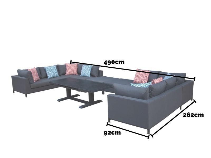 Sicilie Corner Sofa Unit | U-Shaped-Garden Furniture Centre-HighRange-{collection_title}