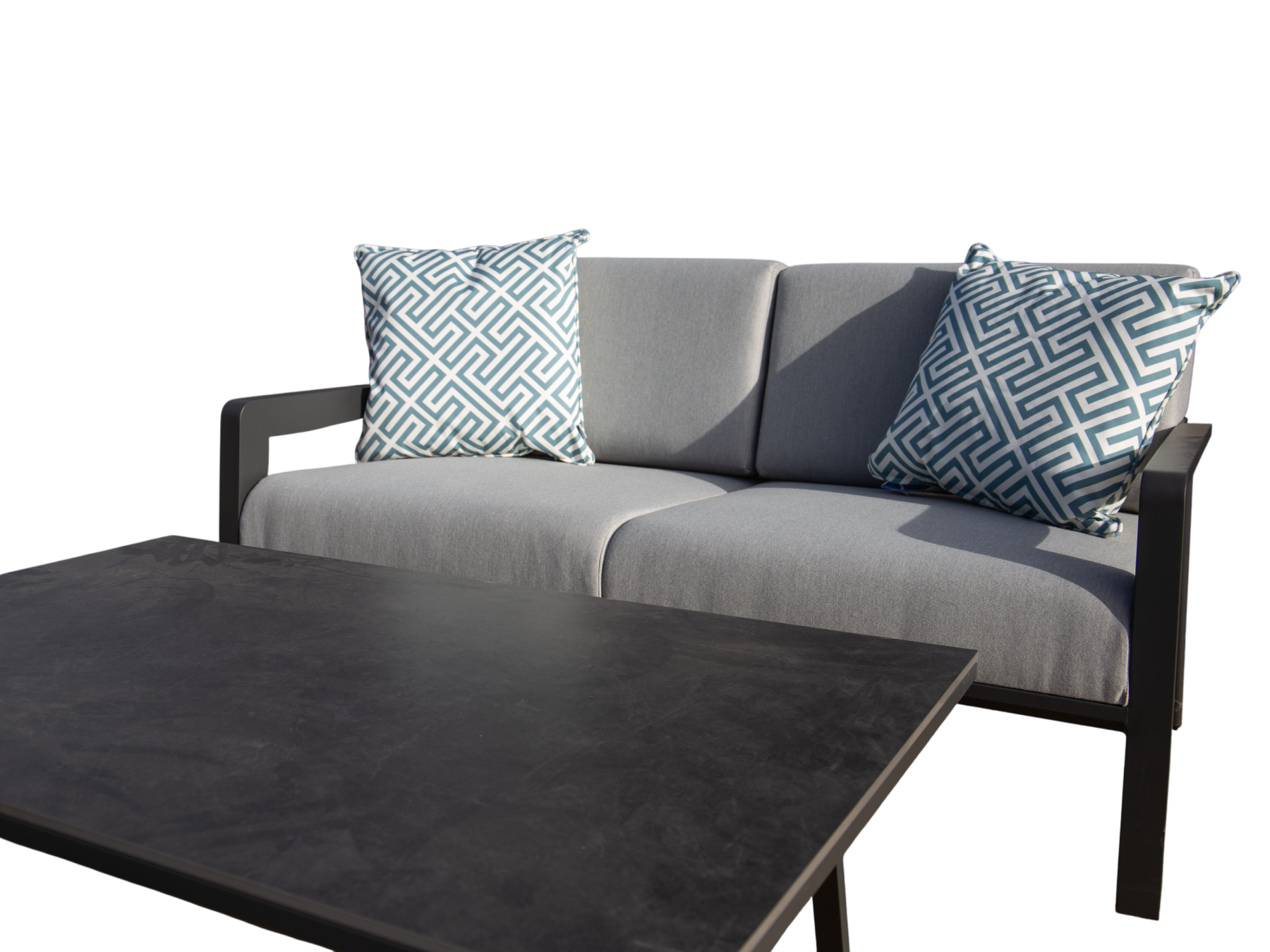 Greece Aluminium Sofa & Armchair Garden Lounge Set