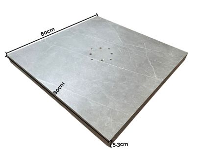 90kg Grey Sintered Stone Base with Wheels | Cantilever Parasols-Garden Furniture Centre-MidInstock,instock,MidRange,Parasol Bases Parasols,Parasol Bases,Parasols-{collection_title}