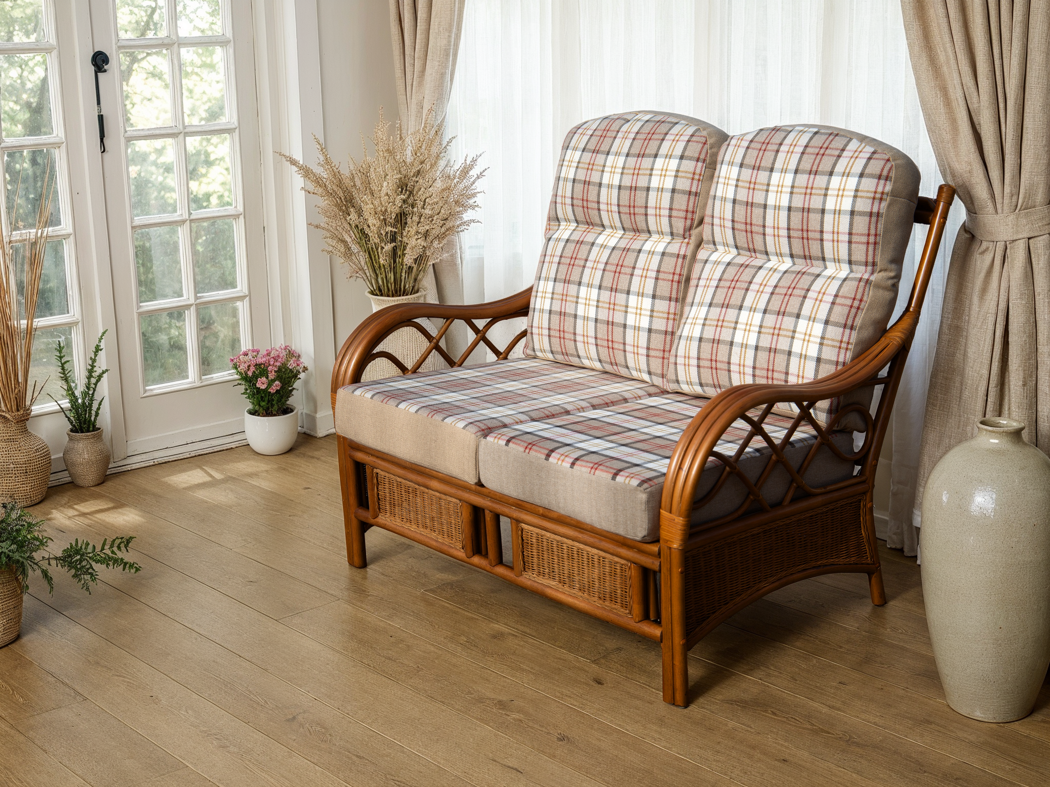 Hampton Sofa | Brown Wash