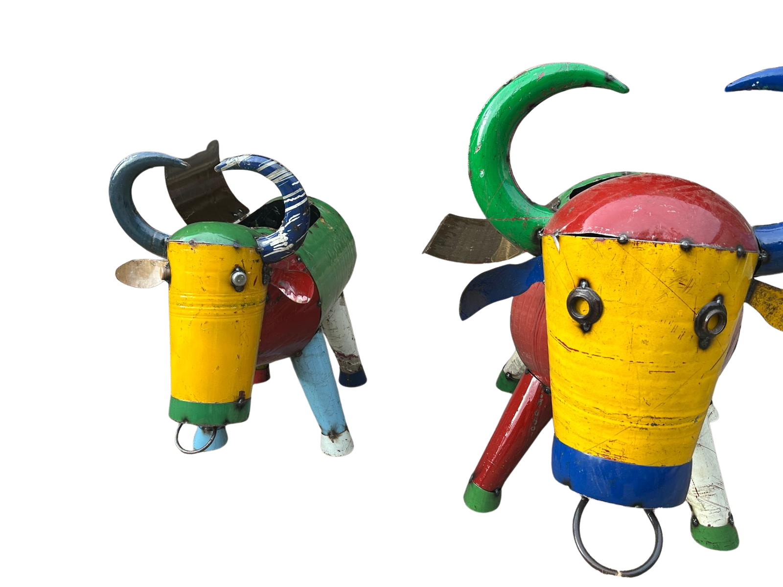 Bruce the Bull Cooler | Medium and Large-Garden Furniture Centre-MidInstock,instock,LowRange,MidRange,Ornaments,Accessories,Animal Garden Ornaments,Metal Garden Ornaments,Novelty Drinks Coolers-{collection_title}