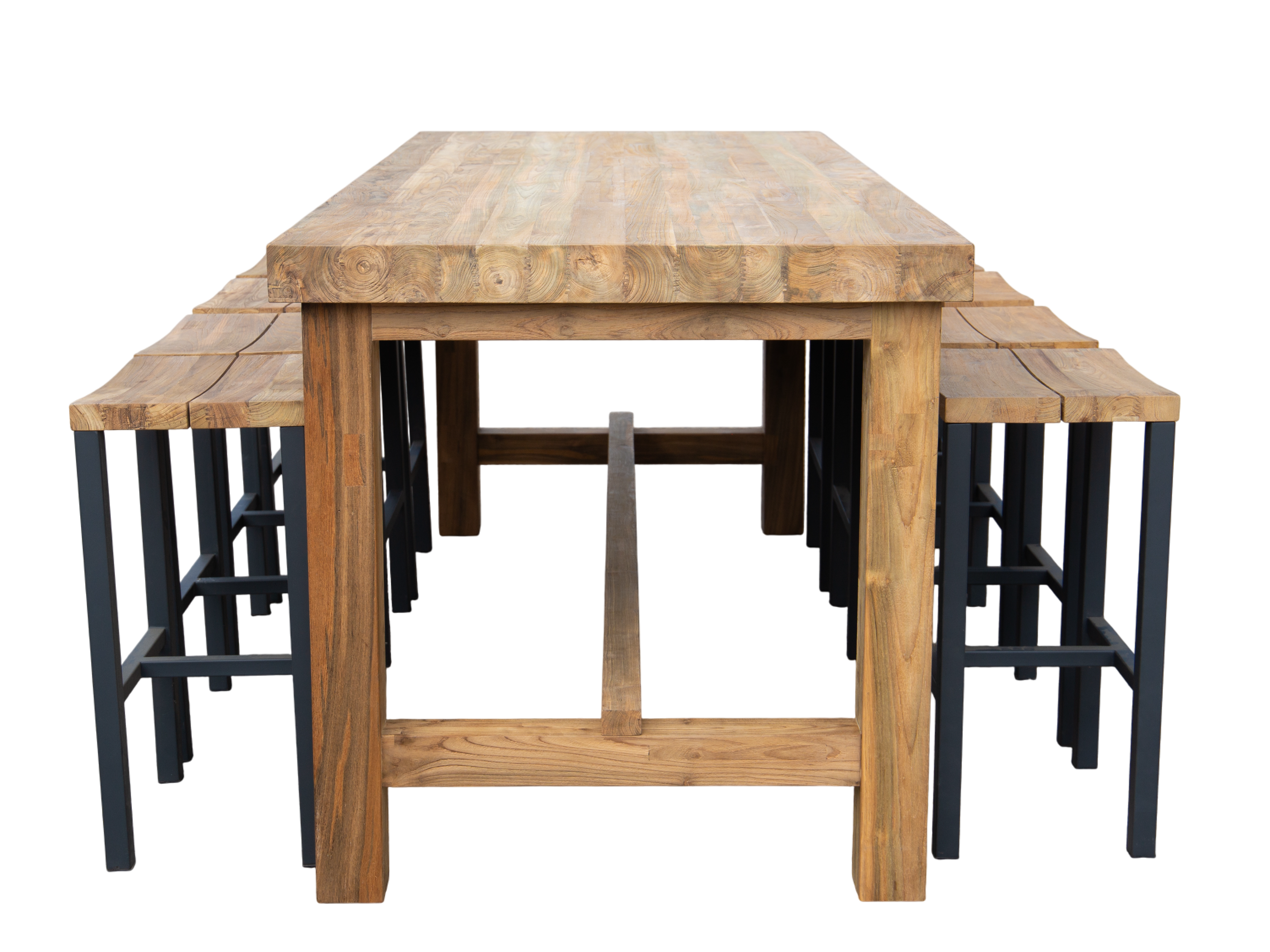 Himalayan Teak Bar Sierra Set-Garden Furniture Centre-Indoor Dining,HighRange,Outdoor Dining,Teak,Outdoor Furniture,Teak Garden Furniture,Bars & Bar Sets,The Bari Outdoor Kitchen Range,Tables,Teak Tables,Outdoor Kitchen,Modular Furniture-{collection_title}