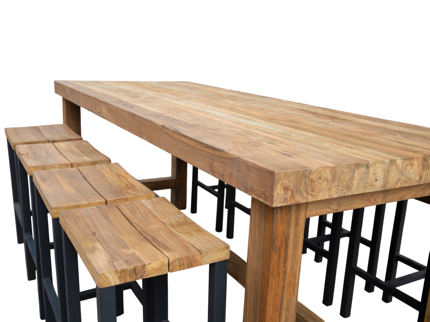 Himalayan Teak Bar Sierra Set-Garden Furniture Centre-Indoor Dining,HighRange,Outdoor Dining,Teak,Outdoor Furniture,Teak Garden Furniture,Bars & Bar Sets,The Bari Outdoor Kitchen Range,Tables,Teak Tables,Outdoor Kitchen,Modular Furniture-{collection_title}