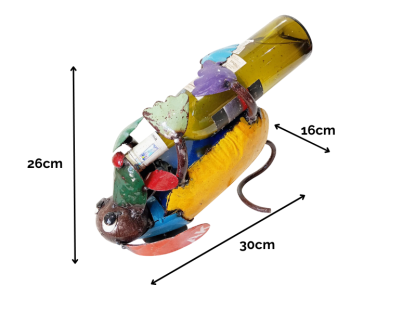 Drunk Dog Wine Bottle Holder |