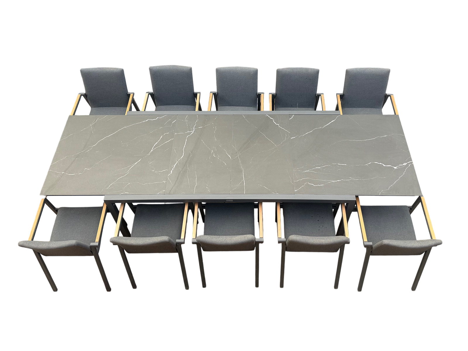 Mandalay Extending 10 Chair Dining Set-Garden Furniture Centre-Outdoor Furniture,Outdoor Dining-{collection_title}