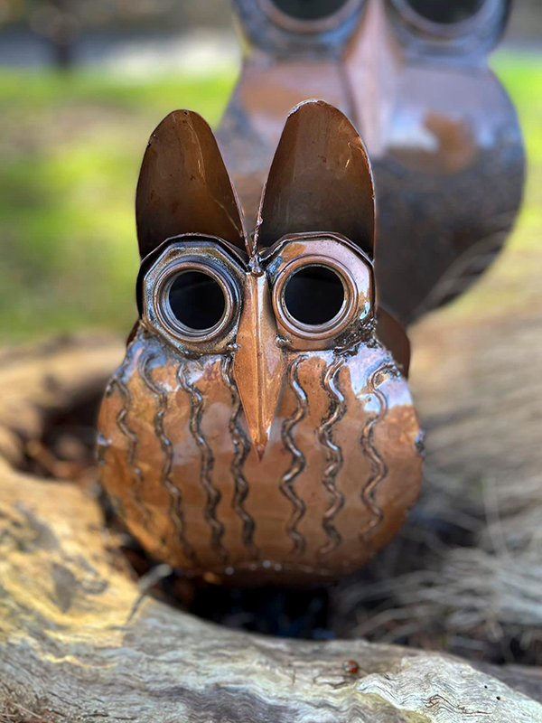 Think Outside Owls-Garden Furniture Centre-LowRange,Under 100,Animal Garden Ornaments,Think Outside Range,Metal Garden Ornaments,Think Outside Range Ranges,48Hour Dispatch-{collection_title}