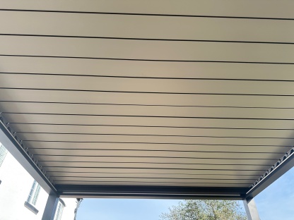 Neptune 4 x 3m LED Motorised Retractable Roof Gazebo | Ex-Display