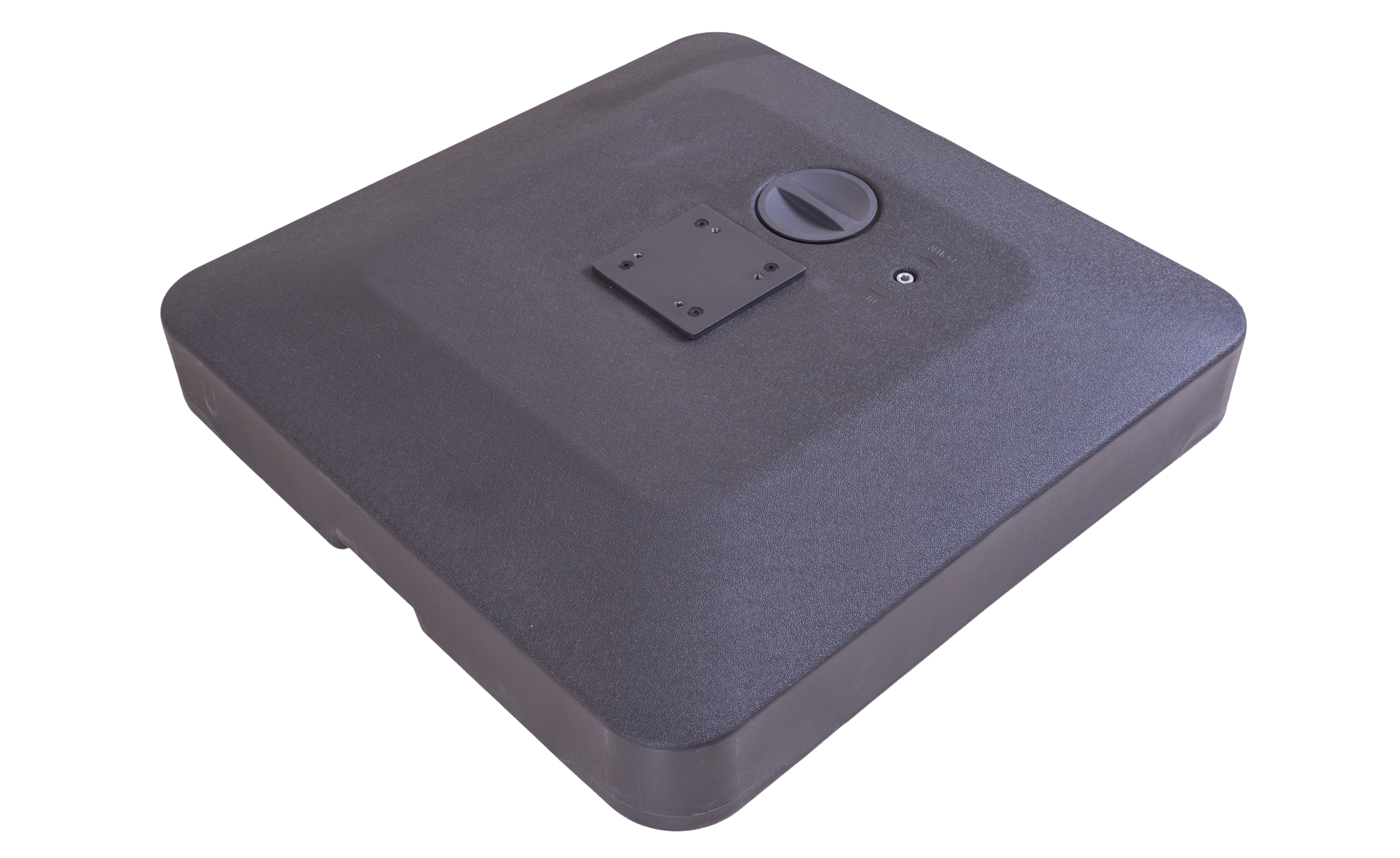 90kg Concrete Base with Wheels 