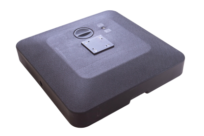 90kg Concrete Base with Wheels 