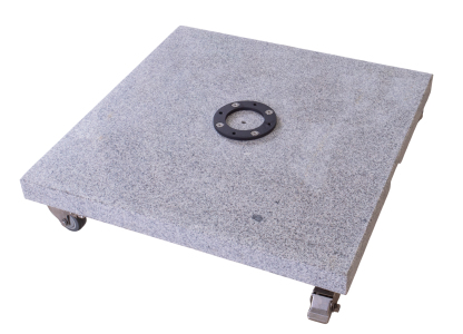 100kg granite base with wheels 