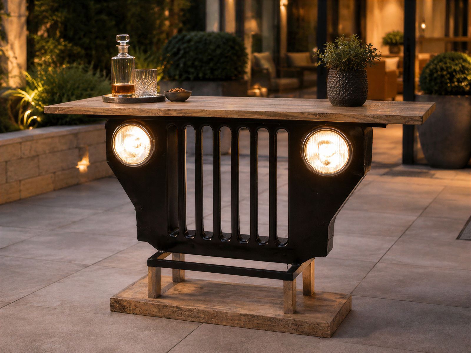 Indian Jeep Table