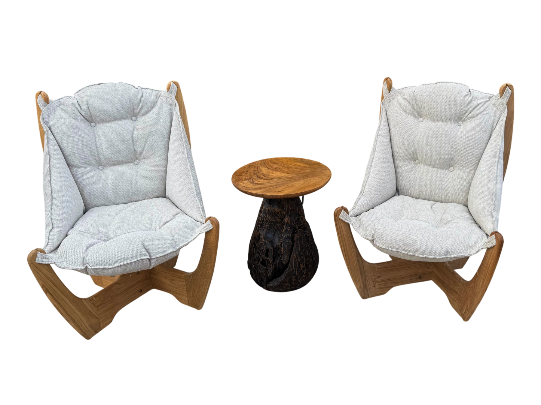 Kangaroo Indoor Lounge Set | FSC® Certified-Garden Furniture Centre-Kangaroo & Koala Chair Range,Balcony & Duo Sets,Loungers & Daybeds,Conservatory-{collection_title}