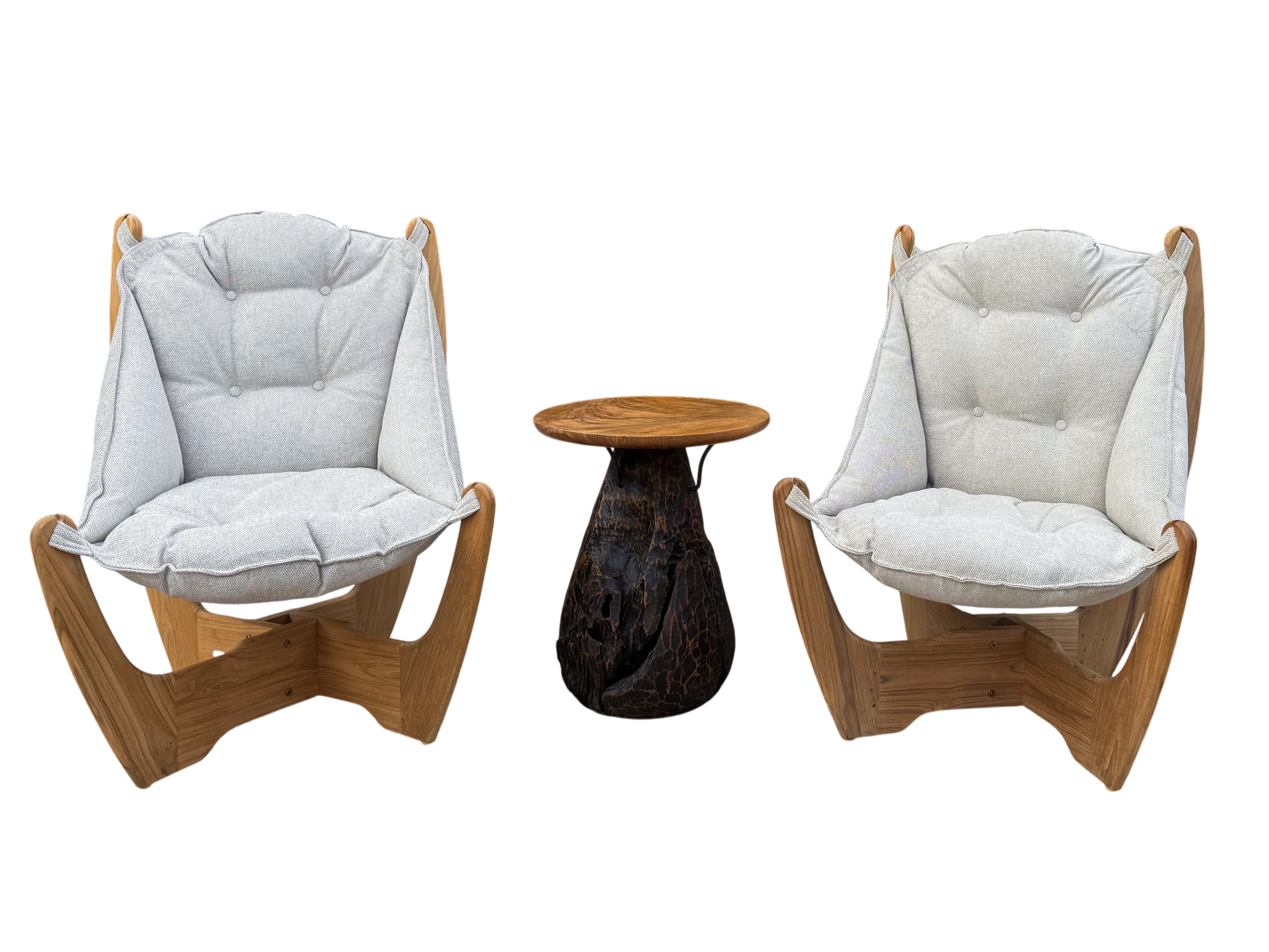 Kangaroo Indoor Lounge Set | FSC® Certified-Garden Furniture Centre-Kangaroo & Koala Chair Range,Balcony & Duo Sets,Loungers & Daybeds,Conservatory-{collection_title}