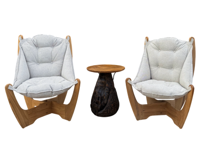 Kangaroo Indoor Lounge Set | FSC® Certified-Garden Furniture Centre-Kangaroo & Koala Chair Range,Balcony & Duo Sets,Loungers & Daybeds,Conservatory-{collection_title}