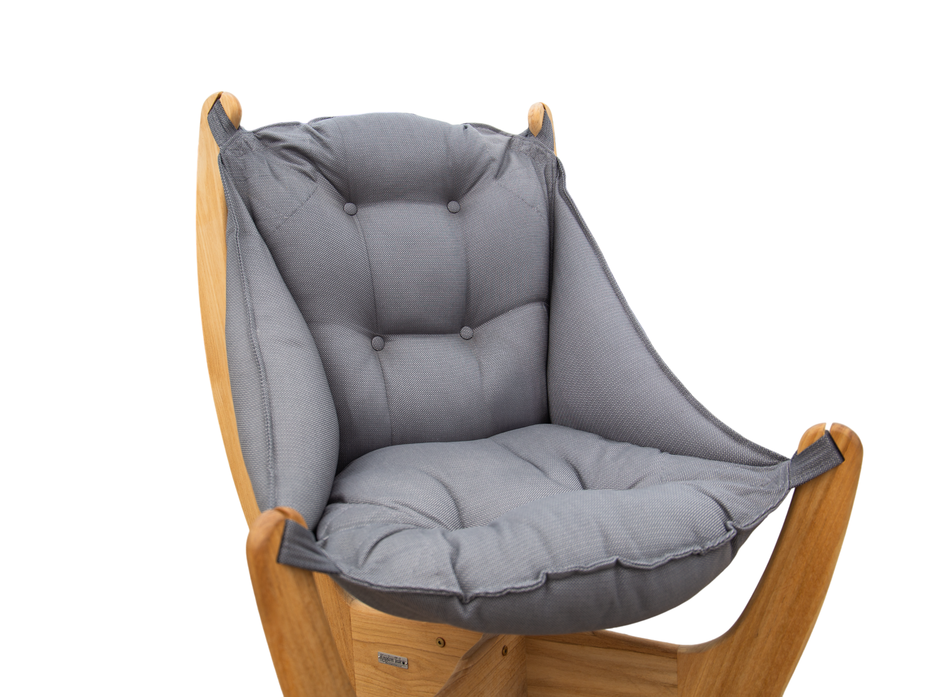 Kangaroo Teak Lounge Chair | FSC® Certified-Garden Furniture Centre-MidInstock,instock,MidRange,Balcony & Duo Sets,Swing Seats & Lounge Chairs,Outdoor Lounging,Outdoor Furniture,Loungers & Daybeds,Kangaroo & Koala Chair Range,48Hour Dispatch-{collection_title}