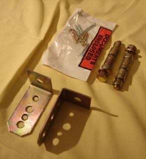 Garden Bench Anchors - Kit For Hard Surfaces