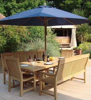 Malvern Teak Dining Set 6 | FSC® Certified