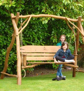 Oak Swing Seat 3