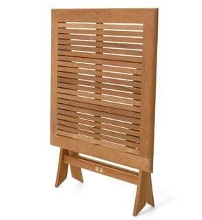 Paradise Teak 80 X 80cm Folding Table | FSC® Certified
