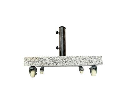 40kg Granite Parasol Base With Wheels-Garden Furniture Centre-MidInstock,instock,MidRange,Parasol Bases Parasols,Parasol Bases,Parasols-{collection_title}
