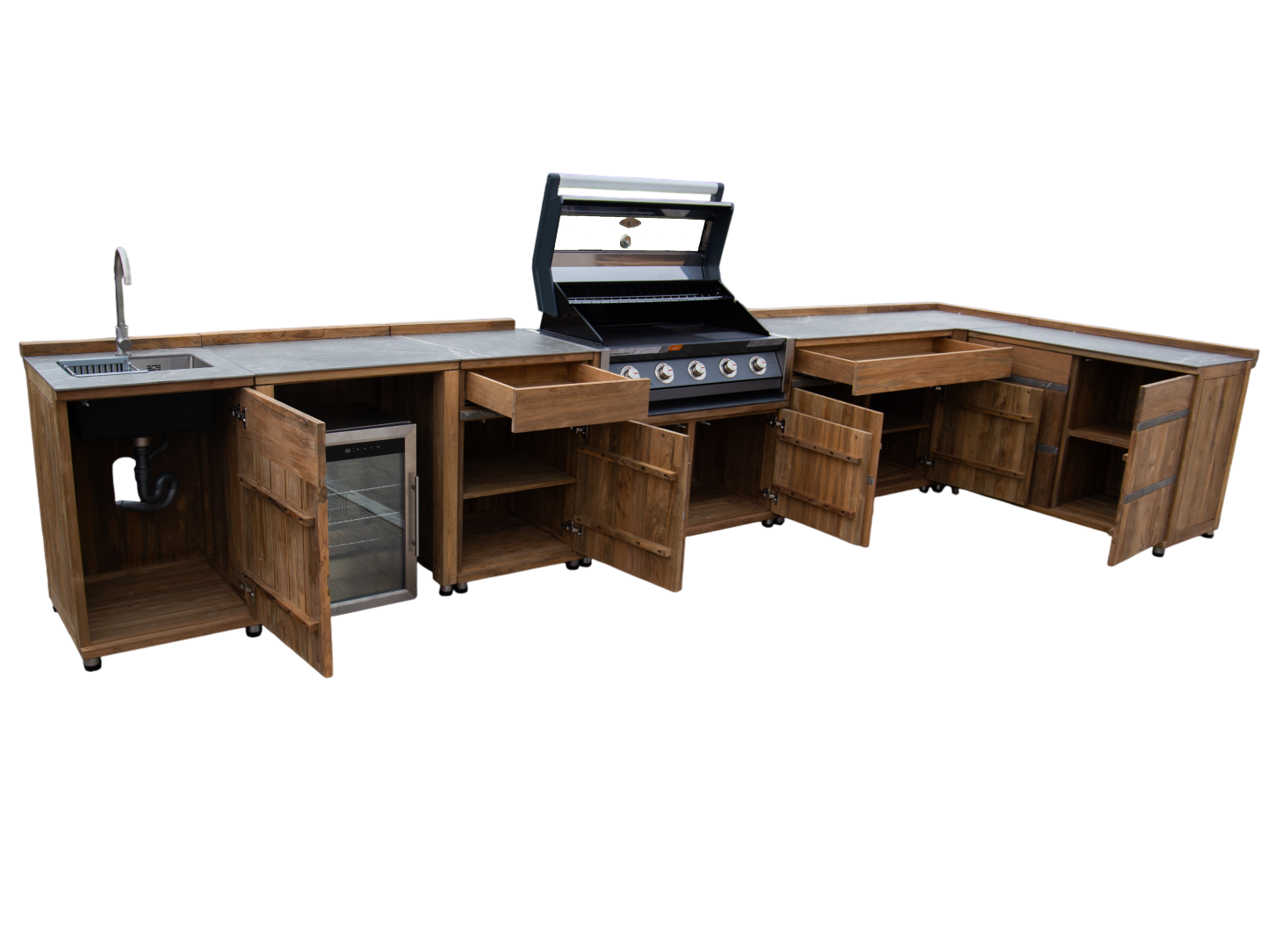 Lisbon Kitchen Set-Garden Furniture Centre-Outdoor Kitchens,Outdoor Kitchen,Outdoor Furniture-{collection_title}