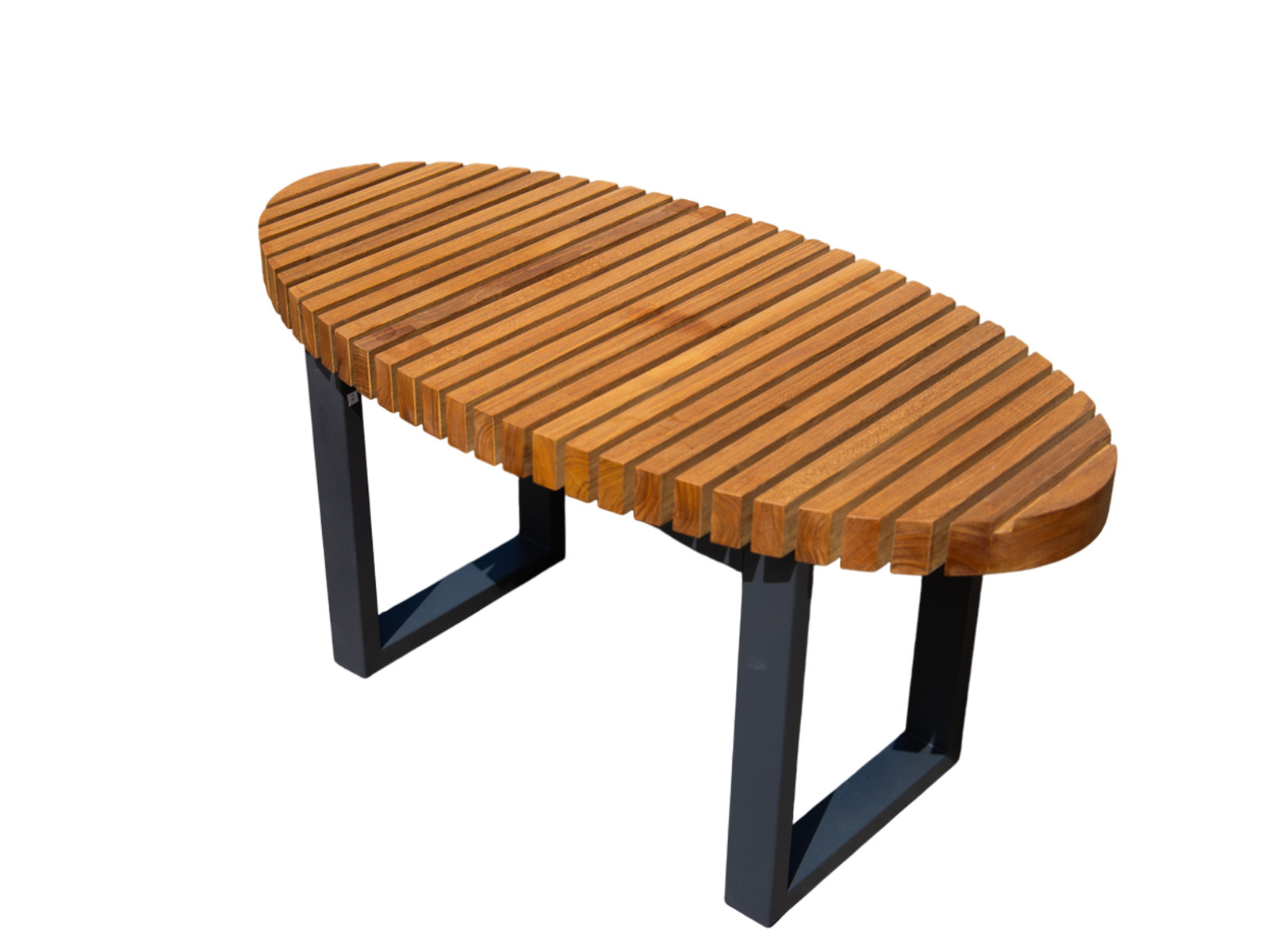 Mandalay Oval Coffee Table-Garden Furniture Centre-MidRange,Coffee Table,Outdoor Furniture-{collection_title}