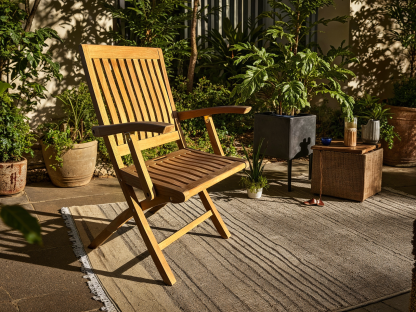 Marley Folding Armchair | Teak
