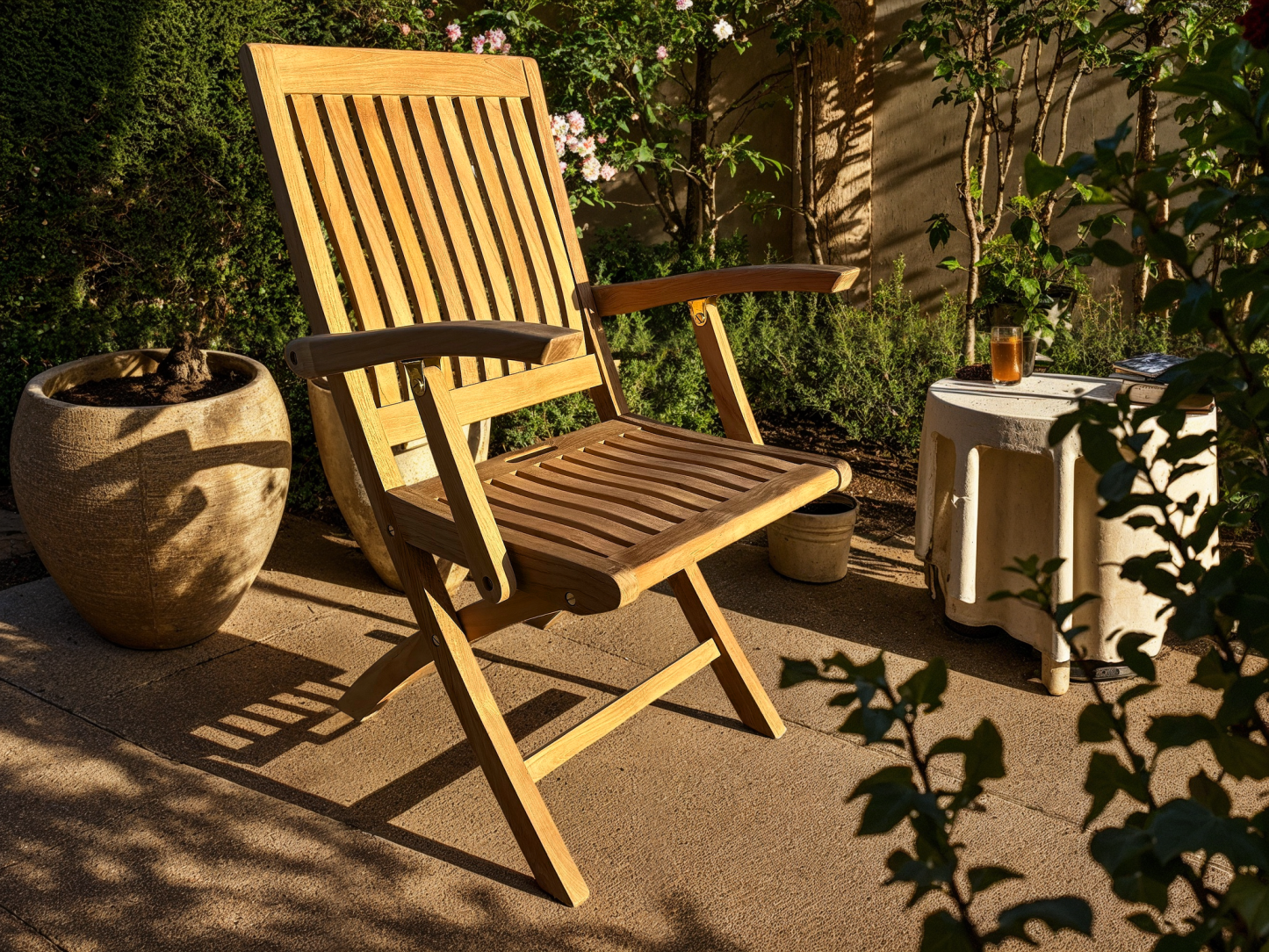 Marley Folding Armchair | Teak