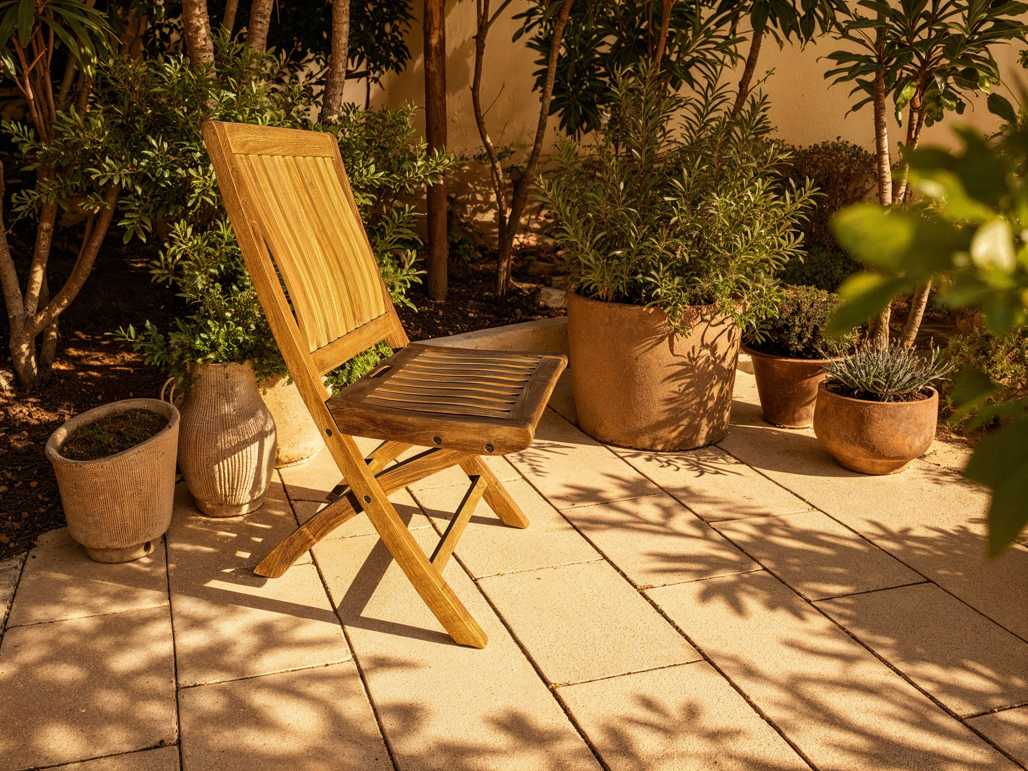 Marley Folding Dining Chair | Teak