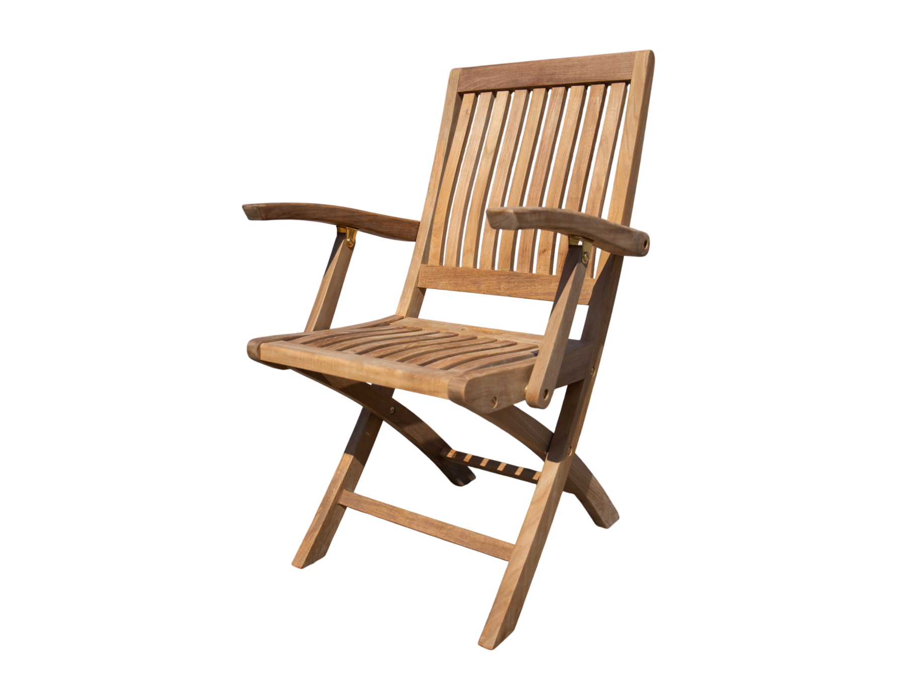 Amelia 4 Chair Folding Dining Set | Teak