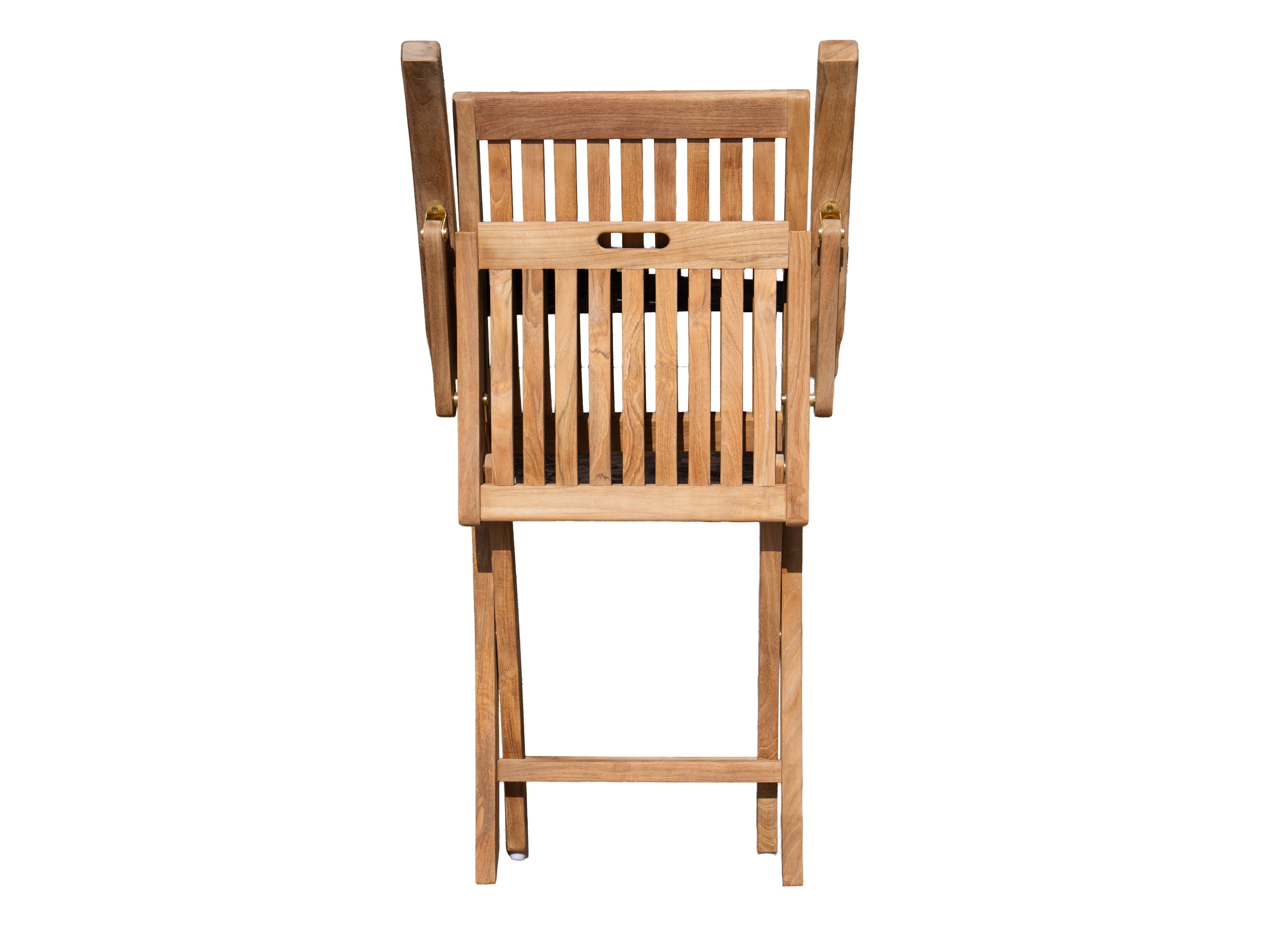 Amelia 4 Chair Folding Dining Set | Teak