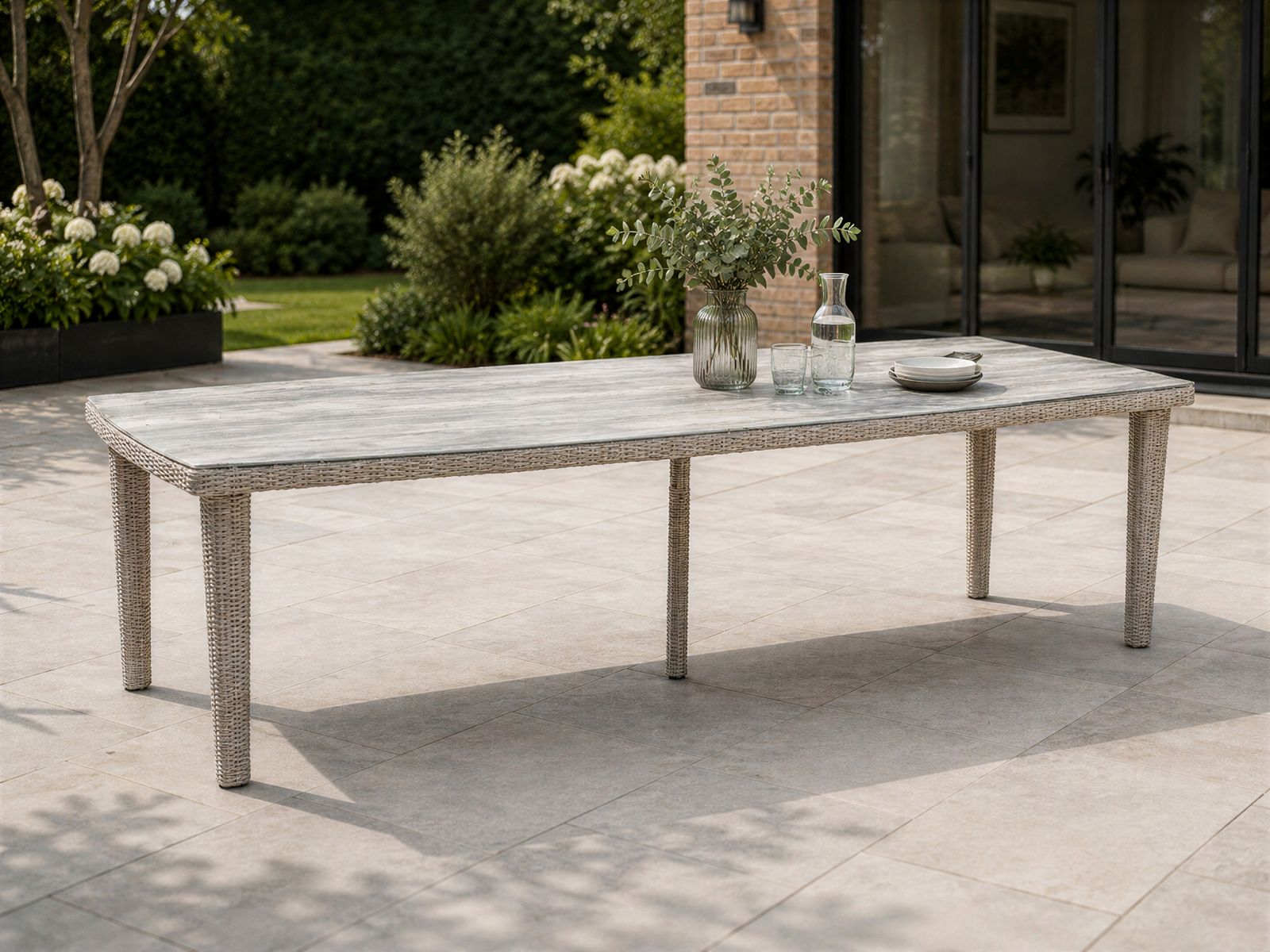 Meteor Slate Dining Table