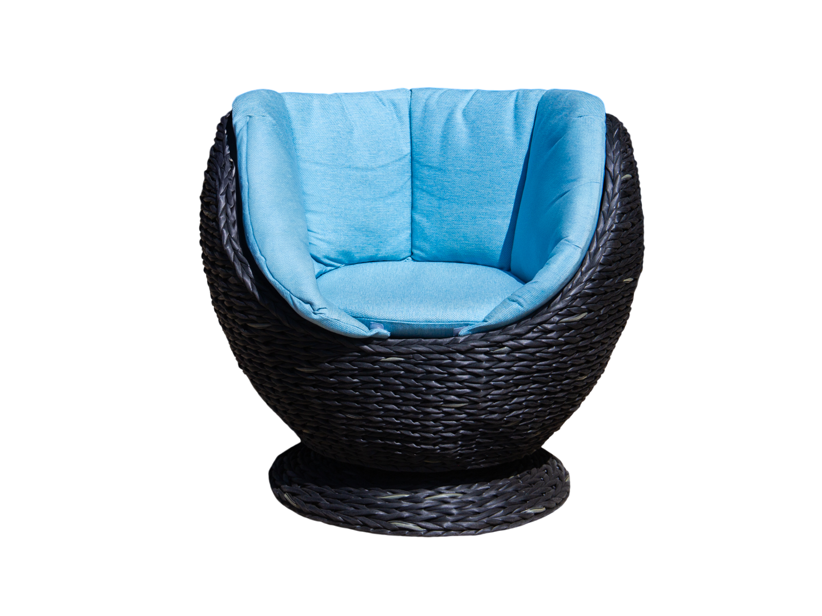 Midnight Montana Swivel Chair-Garden Furniture Centre-MidInstock,instock,MidRange,Outdoor Lounging,Outdoor Furniture,Rattan Furniture,Rattan,Rattan Chairs,Montana Range,midnight montana-{collection_title}
