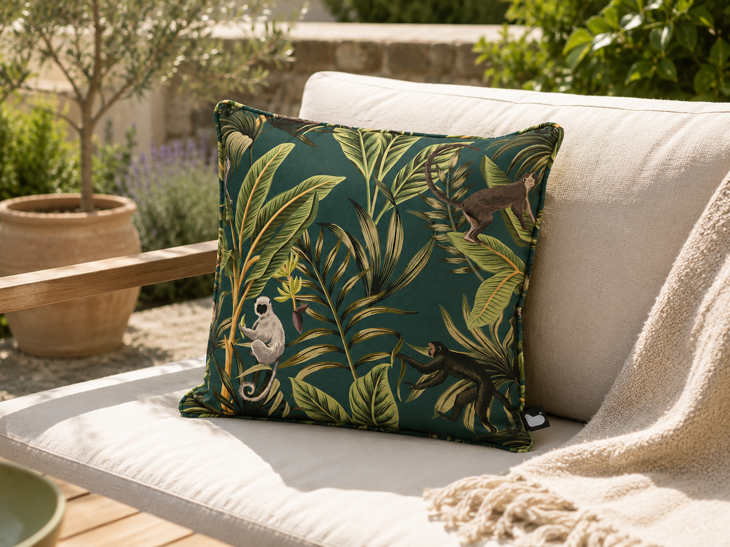 Monkey Scatter Cushion