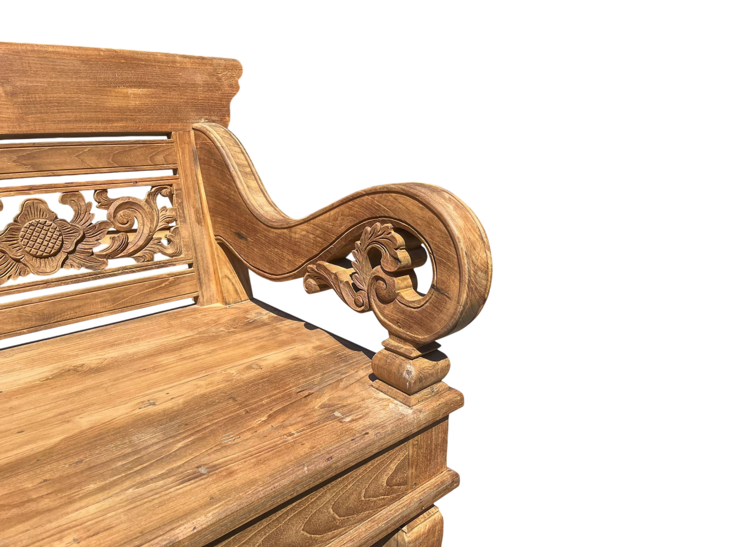 Java Antique Bench | 2m-Garden Furniture Centre-Teak Benches Benches,Teak,Teak Garden Furniture,Benches,Memorial Benches,park benches-{collection_title}