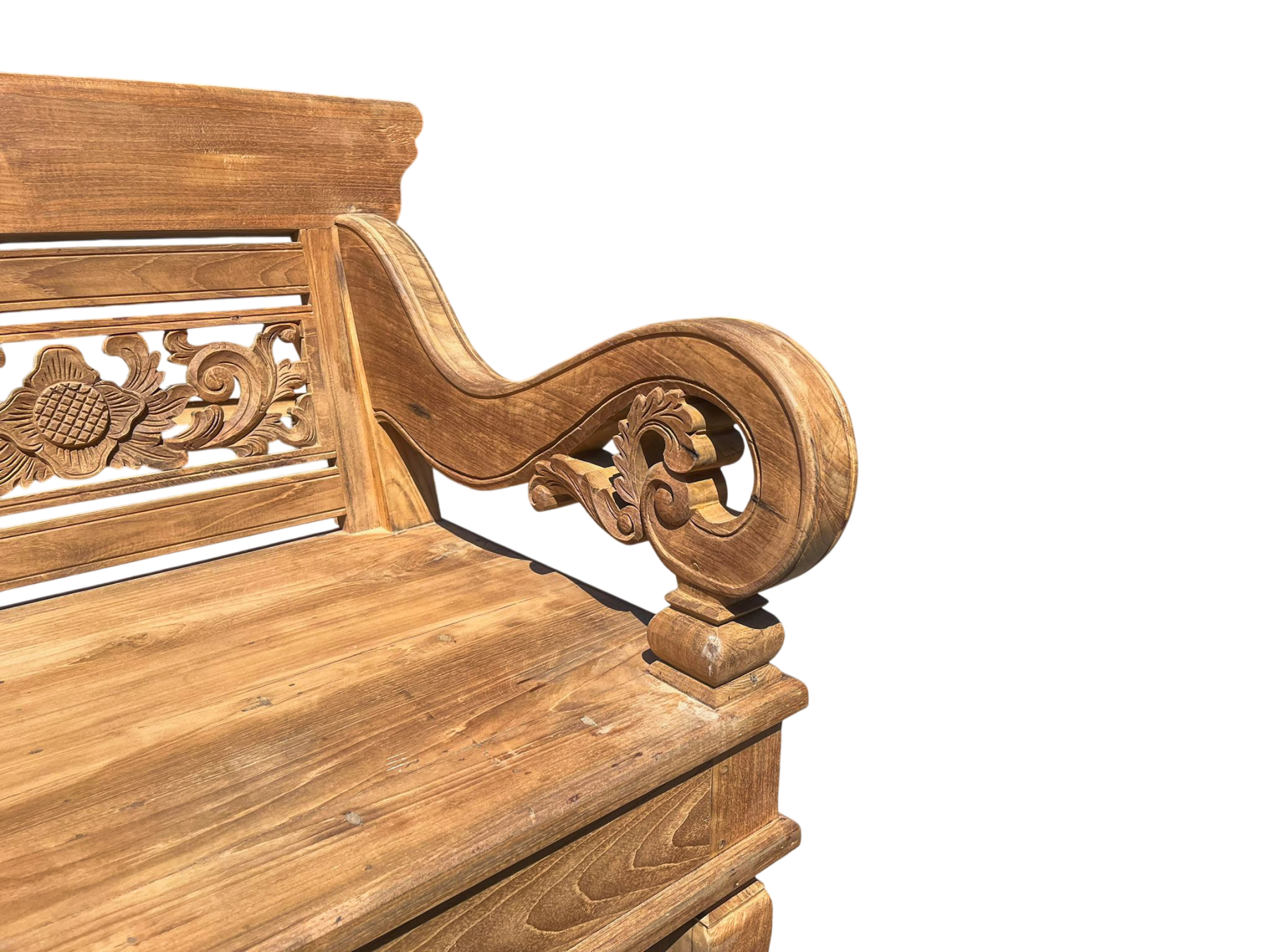 Java Antique Bench | 2m-Garden Furniture Centre-Teak Benches Benches,Teak,Teak Garden Furniture,Benches,Memorial Benches,park benches-{collection_title}