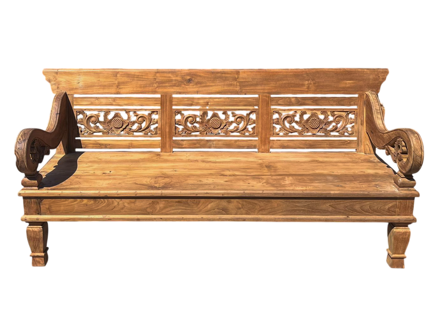 Java Antique Bench | 2m-Garden Furniture Centre-Teak Benches Benches,Teak,Teak Garden Furniture,Benches,Memorial Benches,park benches-{collection_title}