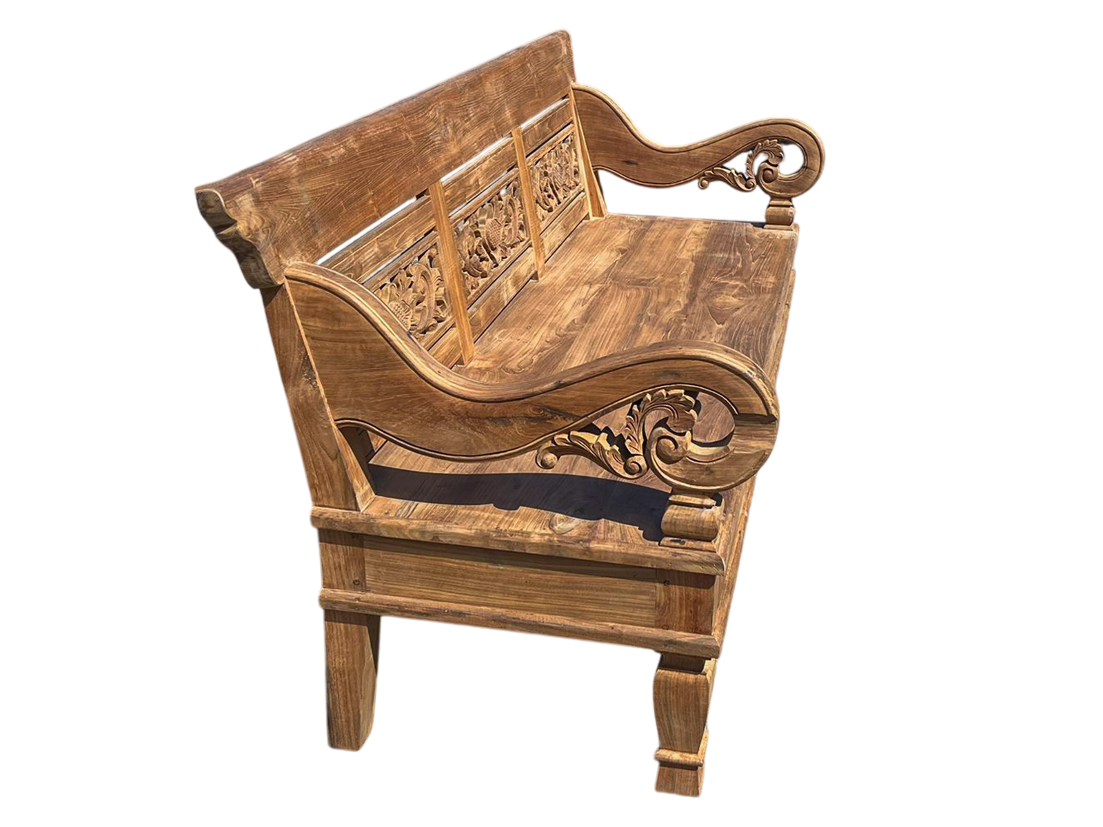 Java Antique Bench | 2m-Garden Furniture Centre-Teak Benches Benches,Teak,Teak Garden Furniture,Benches,Memorial Benches,park benches-{collection_title}