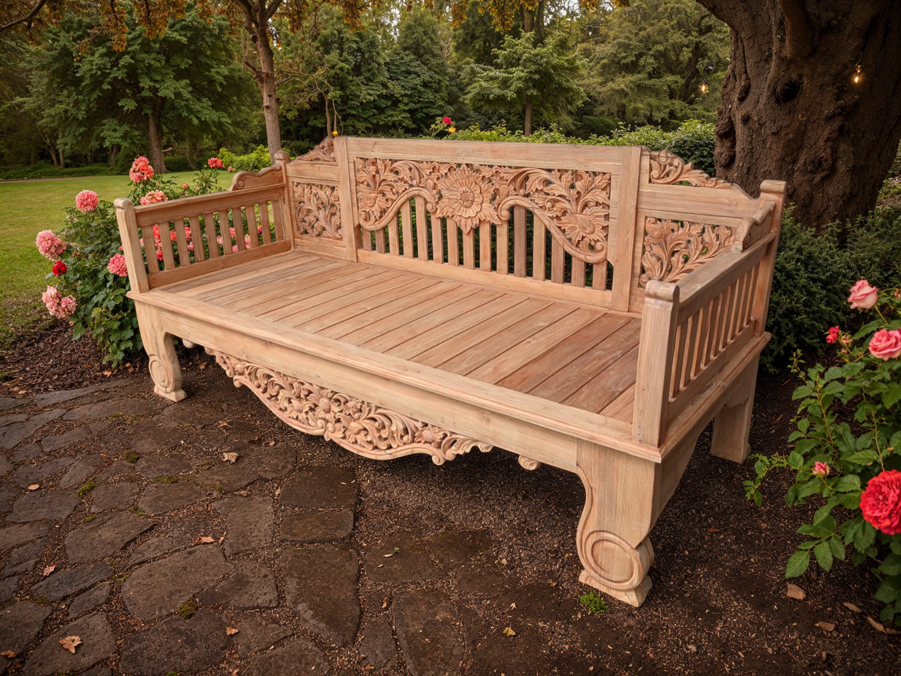 Madura Reclaimed Teak Bench | 2m | Pre-order